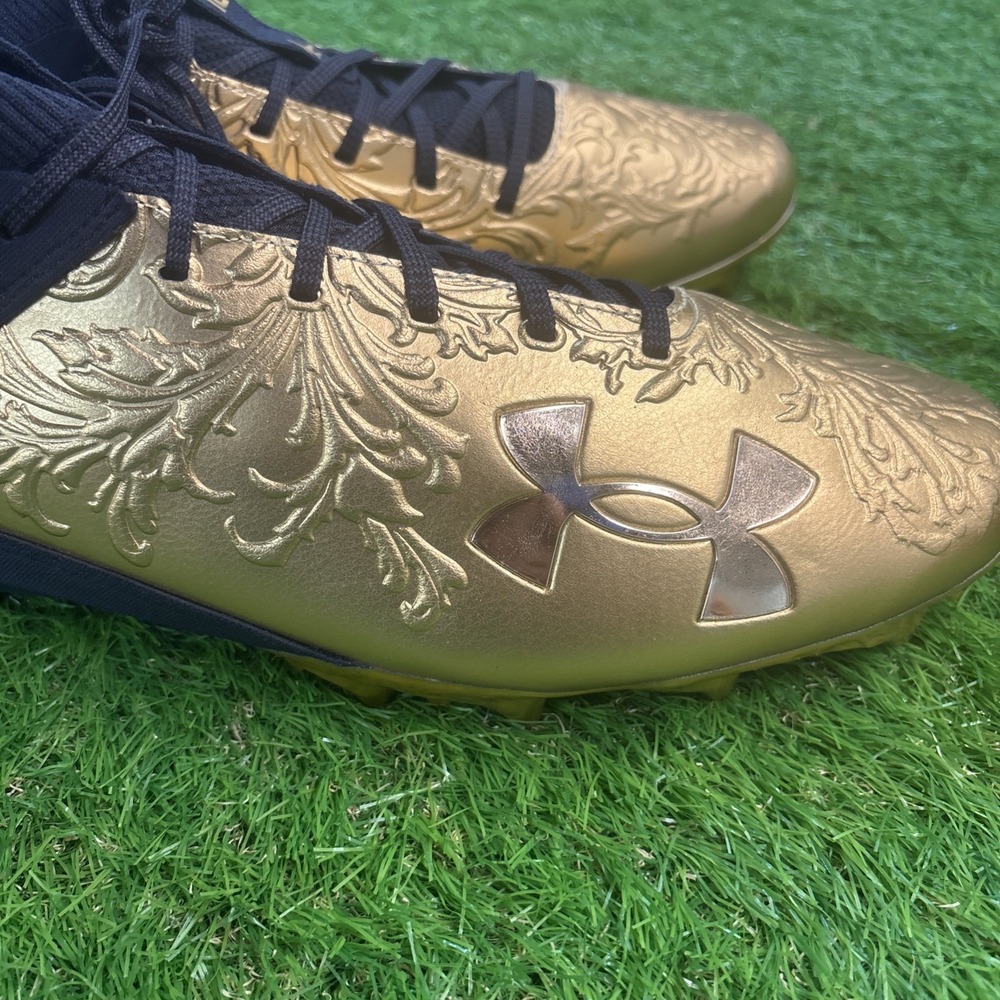 Under Armour Blur Smoke 2.0 WR Royalty Justin Jefferson Men Size 16 #3028626-001 - Picture 3 of 6